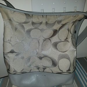 SOLD SOLD SOLD COACH Signature Duffle/Shoulder Bag